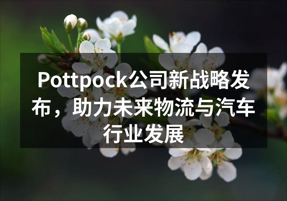 Pottpock公司战略发布会现场